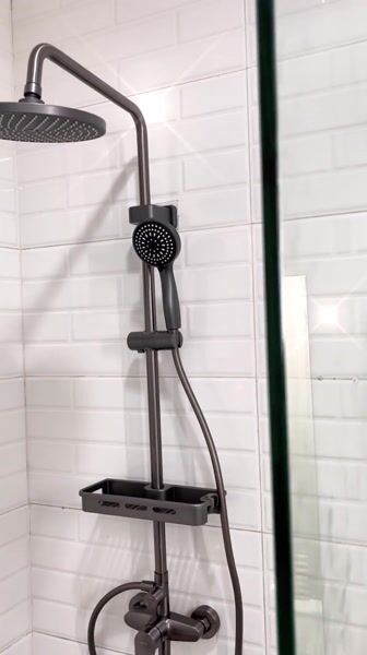 RAIN SHOWER R SUS GREY SERIES